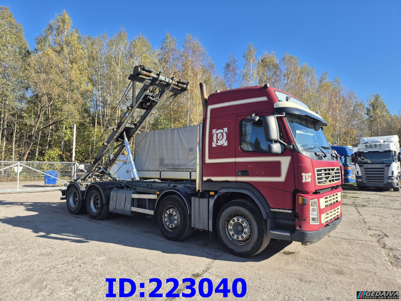 VOLVO FM12 420HP 8x2 - Tippbil lastbil: bild 4 VOLVO FM12 420HP 8x2 - Tippbil lastbil: bild 4