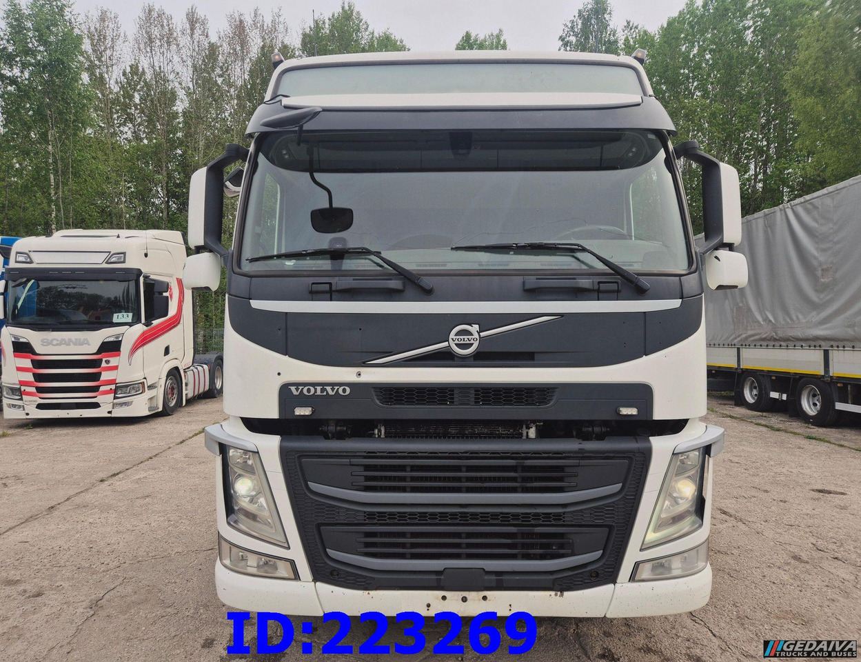 VOLVO FM13 500HP 8x2 (2 steering axels) - Chassi lastbil: bild 2 VOLVO FM13 500HP 8x2 (2 steering axels) - Chassi lastbil: bild 2