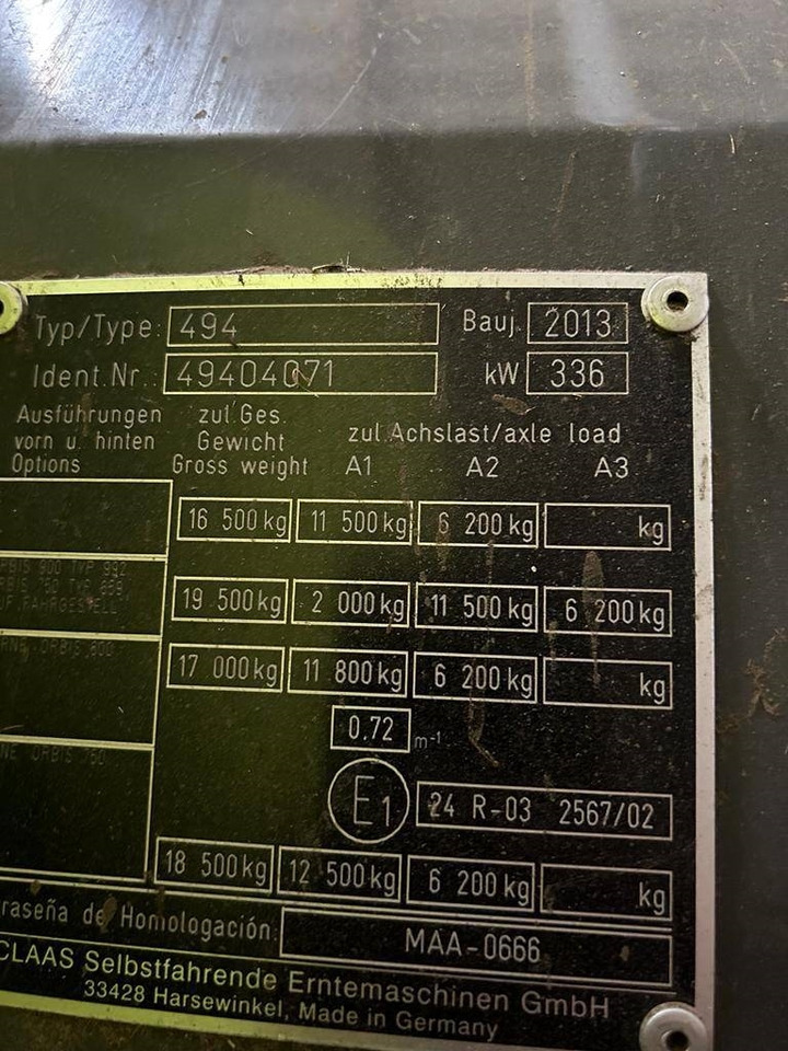 Claas Jaguar 940 Allrad - Exakthack: bild 5 Claas Jaguar 940 Allrad - Exakthack: bild 5