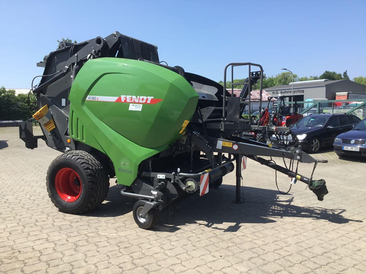 Fendt Rotana 4180 V Xtra - Rundbalspress: bild 1 Fendt Rotana 4180 V Xtra - Rundbalspress: bild 1