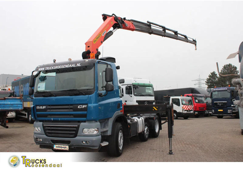 DAF CF 85.410 +MANUAL + PALFINGER PK26002EH + 6X2 - Dragbil: bild 1 DAF CF 85.410 +MANUAL + PALFINGER PK26002EH + 6X2 - Dragbil: bild 1