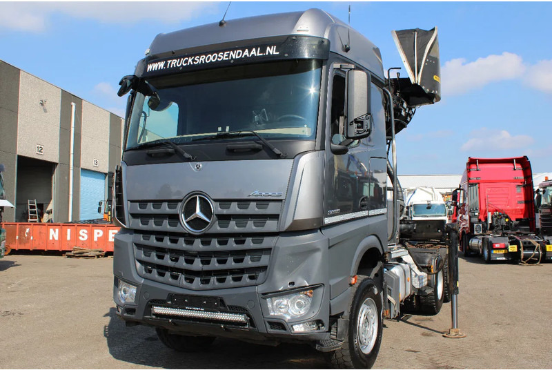 Mercedes-Benz Arocs 2858 + PALFINGER Z15 (2022) + 6X4 + FOREST/WOOD/METAL EDITION - Dragbil: bild 4 Mercedes-Benz Arocs 2858 + PALFINGER Z15 (2022) + 6X4 + FOREST/WOOD/METAL EDITION - Dragbil: bild 4
