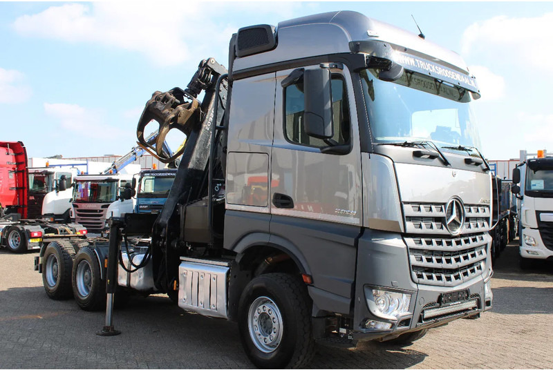 Mercedes-Benz Arocs 2858 + PALFINGER Z15 (2022) + 6X4 + FOREST/WOOD/METAL EDITION - Dragbil: bild 2 Mercedes-Benz Arocs 2858 + PALFINGER Z15 (2022) + 6X4 + FOREST/WOOD/METAL EDITION - Dragbil: bild 2