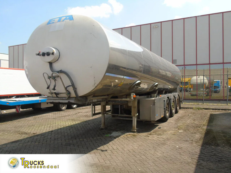 ETA 29.000 LITER + INOX + MILK + WATER - Tanktrailer: bild 1 ETA 29.000 LITER + INOX + MILK + WATER - Tanktrailer: bild 1