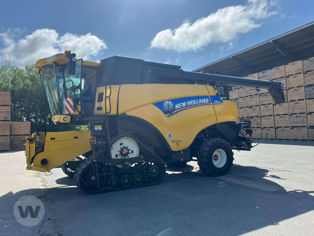 New Holland CR 8080 - Skördetröska: bild 1 New Holland CR 8080 - Skördetröska: bild 1