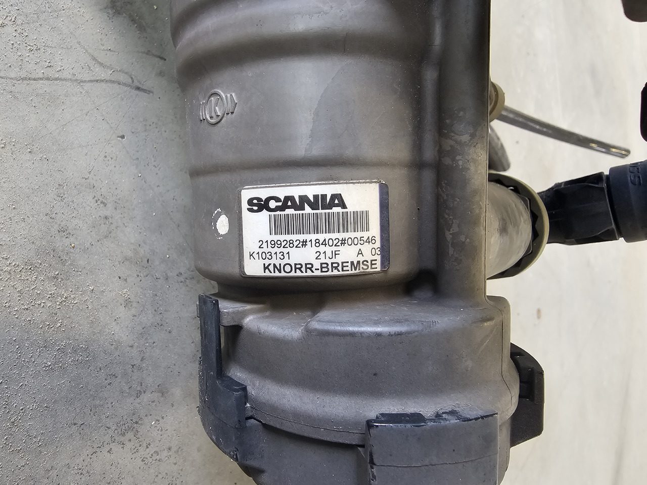SCANIA S, R, P, G / EBS VALVE / 2199282 / K103131 - Bromsventil: bild 4 SCANIA S, R, P, G / EBS VALVE / 2199282 / K103131 - Bromsventil: bild 4