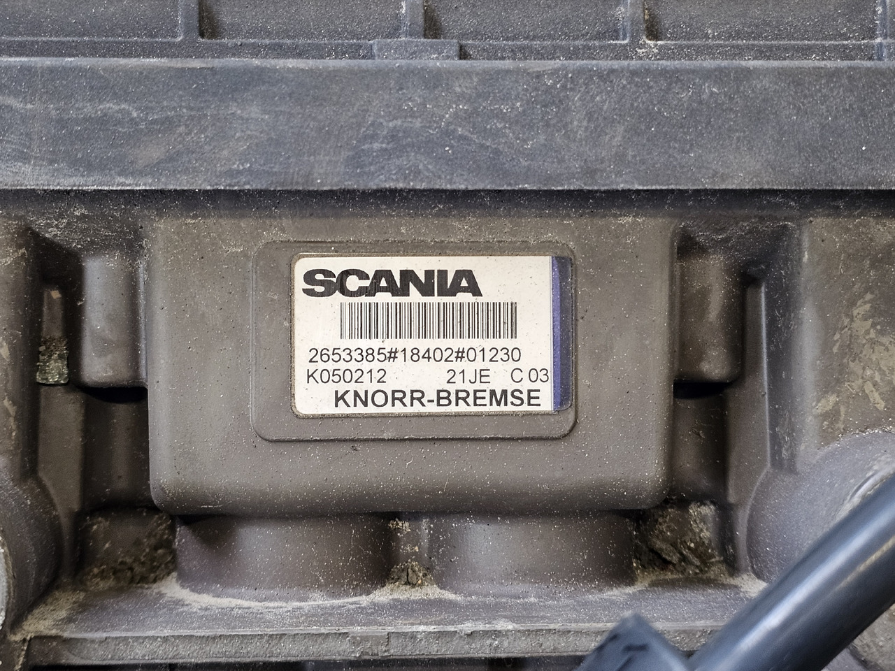 SCANIA S, R, P, G / REAR EBS VALVE / 2653385 / K050212 - Bromsventil: bild 4 SCANIA S, R, P, G / REAR EBS VALVE / 2653385 / K050212 - Bromsventil: bild 4