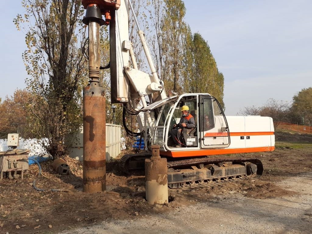 Soilmec R210 - Pålkran: bild 1 Soilmec R210 - Pålkran: bild 1