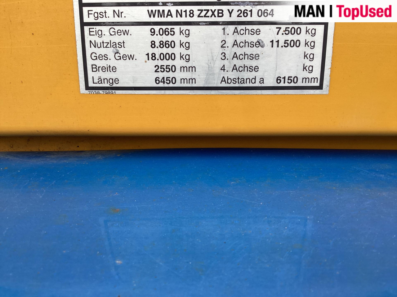 MAN TGM 18.290 4X2 BL - Tippbil lastbil: bild 5 MAN TGM 18.290 4X2 BL - Tippbil lastbil: bild 5