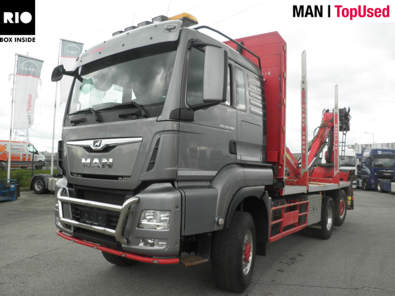 MAN TGS 28.500 6X4-4 BL - Timmerbil: bild 1 MAN TGS 28.500 6X4-4 BL - Timmerbil: bild 1
