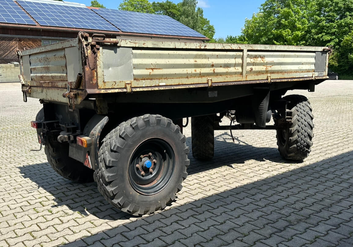 Unimog Anhänger 3 Seitenkipper Müller Mitteltal KD - Tippsläp: bild 5 Unimog Anhänger 3 Seitenkipper Müller Mitteltal KD - Tippsläp: bild 5