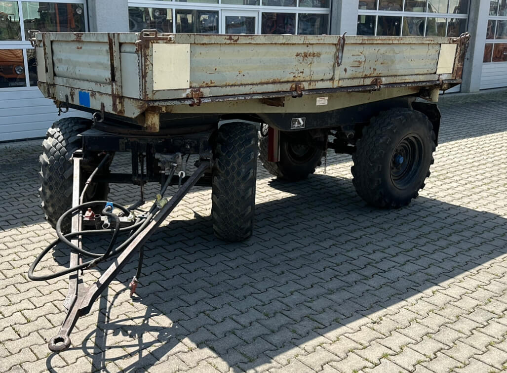 Unimog Anhänger 3 Seitenkipper Müller Mitteltal KD - Tippsläp: bild 1 Unimog Anhänger 3 Seitenkipper Müller Mitteltal KD - Tippsläp: bild 1
