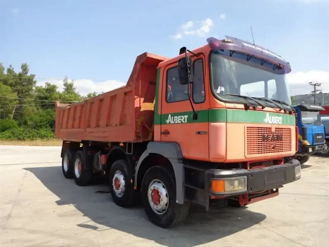 MAN 33.403 MAN 35.403 8X4 - Tippbil lastbil: bild 2 MAN 33.403 MAN 35.403 8X4 - Tippbil lastbil: bild 2