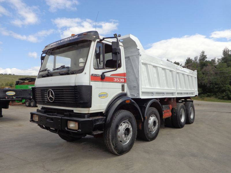 Mercedes-Benz SK 3538 Mercedes Benz 3538K8X4 Meiller Kipper-Sold - Tippbil lastbil: bild 1 Mercedes-Benz SK 3538 Mercedes Benz 3538K8X4 Meiller Kipper-Sold - Tippbil lastbil: bild 1