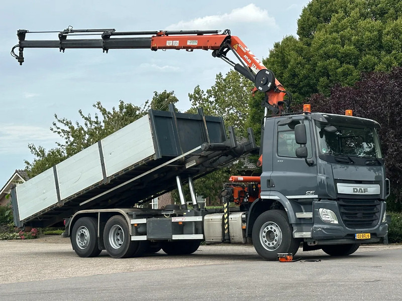 DAF CF 370 EURO6!!6x2!KRAAN/KRAN/KABEL/ABROLLKIPPER!!2014!! - Lastbil med kabelsystem, Kranbil: bild 3 DAF CF 370 EURO6!!6x2!KRAAN/KRAN/KABEL/ABROLLKIPPER!!2014!! - Lastbil med kabelsystem, Kranbil: bild 3