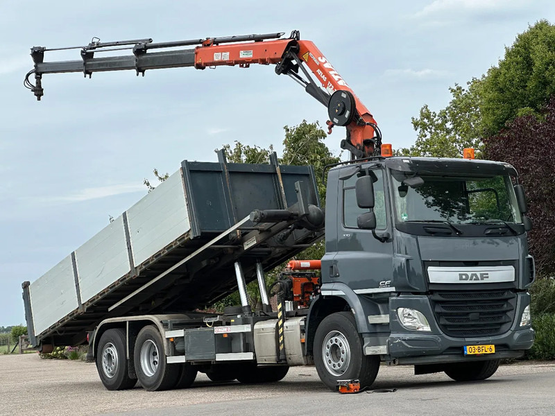 DAF CF 370 EURO6!!6x2!KRAAN/KRAN/KABEL/ABROLLKIPPER!!2014!! - Lastbil med kabelsystem, Kranbil: bild 1 DAF CF 370 EURO6!!6x2!KRAAN/KRAN/KABEL/ABROLLKIPPER!!2014!! - Lastbil med kabelsystem, Kranbil: bild 1