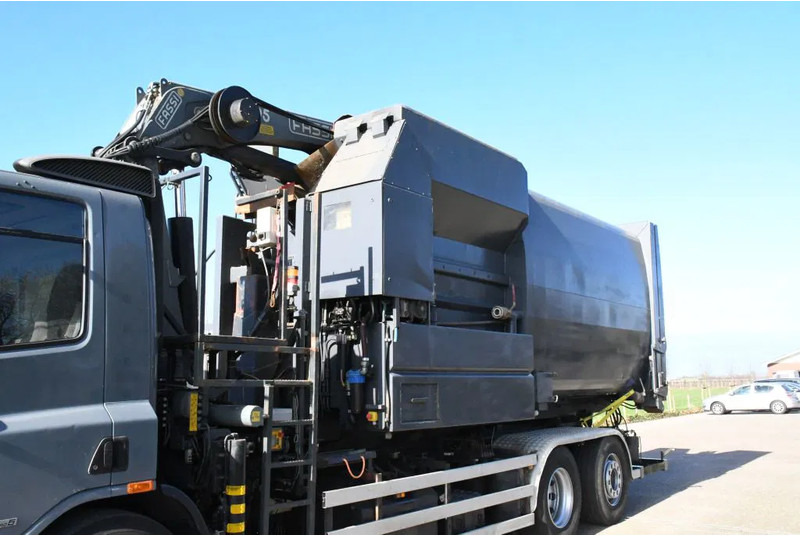 Lastväxlare lastbil, Kranbil DAF CF75/310 FAN !!KRAAN/HAAK!!PERSCONTAINER!!HIGH PRESURRE CLEANING!!HOGEDRUK REINIGING!!HOCH DRUCK WASHEN SYSTEM!!REINIGING!GEJO B: bild 7