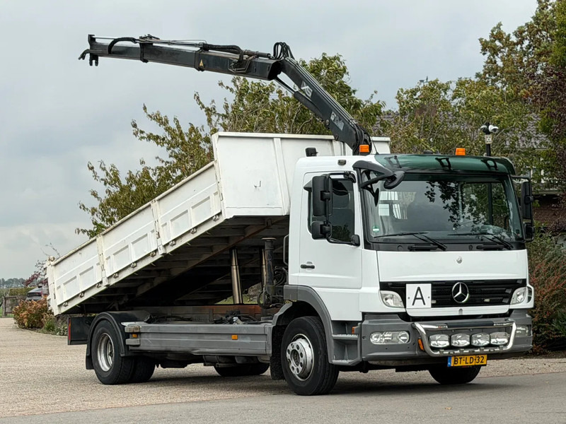 Mercedes-Benz Atego 1218 KRAAN/KIPPER!!MANUELL!! - Tippbil lastbil, Kranbil: bild 1 Mercedes-Benz Atego 1218 KRAAN/KIPPER!!MANUELL!! - Tippbil lastbil, Kranbil: bild 1