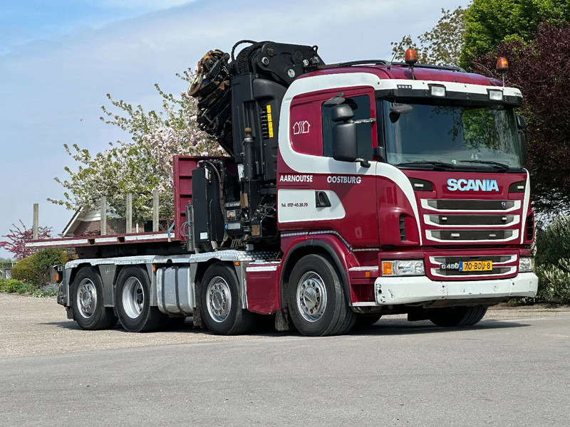 Scania G480 !!TRUCK/TRACTOR!!!CRANE/GRUE/HIAB 105TM!!TOP!EURO6!! - Kranbil: bild 2 Scania G480 !!TRUCK/TRACTOR!!!CRANE/GRUE/HIAB 105TM!!TOP!EURO6!! - Kranbil: bild 2
