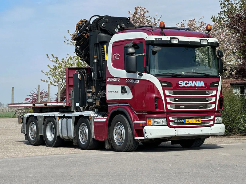 Scania G480 !!TRUCK/TRACTOR!!!CRANE/GRUE/HIAB 105TM!!TOP! - Kranbil: bild 4 Scania G480 !!TRUCK/TRACTOR!!!CRANE/GRUE/HIAB 105TM!!TOP! - Kranbil: bild 4