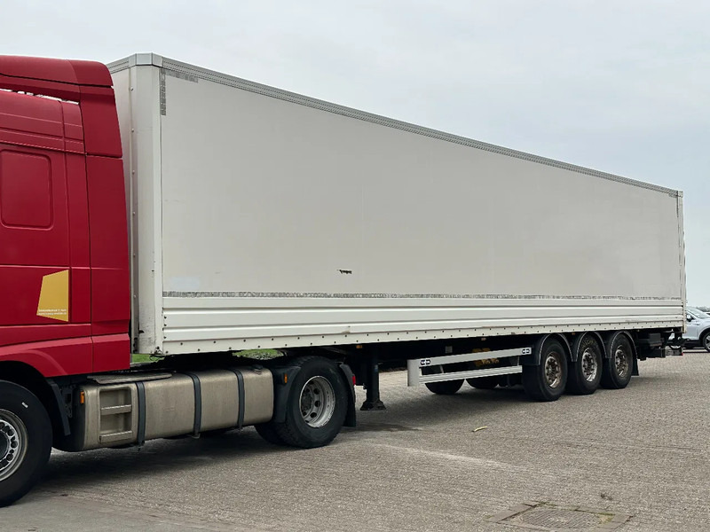 Van Hool 3 assige kasten trailer LBW/LAADKLEP 2500kg - Skåp semitrailer: bild 2 Van Hool 3 assige kasten trailer LBW/LAADKLEP 2500kg - Skåp semitrailer: bild 2