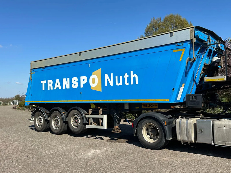 Wielton 3 assige kipper!!Milieukleppen!STUURAS/STEERINAXLE!! - Tippbil semitrailer: bild 3 Wielton 3 assige kipper!!Milieukleppen!STUURAS/STEERINAXLE!! - Tippbil semitrailer: bild 3