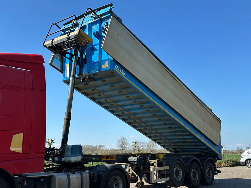 Wielton 3 assige kipper!!Milieukleppen!STUURAS/STEERINAXLE!! - Tippbil semitrailer: bild 4 Wielton 3 assige kipper!!Milieukleppen!STUURAS/STEERINAXLE!! - Tippbil semitrailer: bild 4