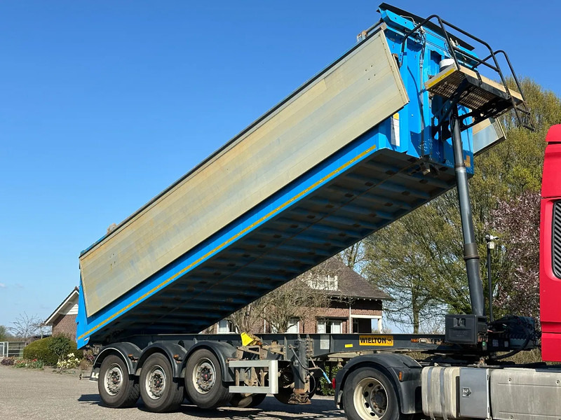 Wielton 3 assige kipper!!Milieukleppen!STUURAS/STEERINAXLE!! - Tippbil semitrailer: bild 1 Wielton 3 assige kipper!!Milieukleppen!STUURAS/STEERINAXLE!! - Tippbil semitrailer: bild 1