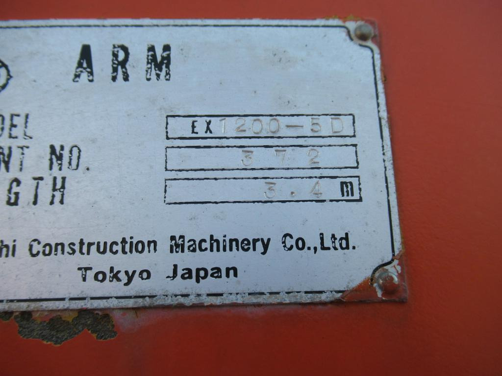 Hitachi EX1200-5D - - Bom för Byggmaskiner: bild 4 Hitachi EX1200-5D - - Bom för Byggmaskiner: bild 4