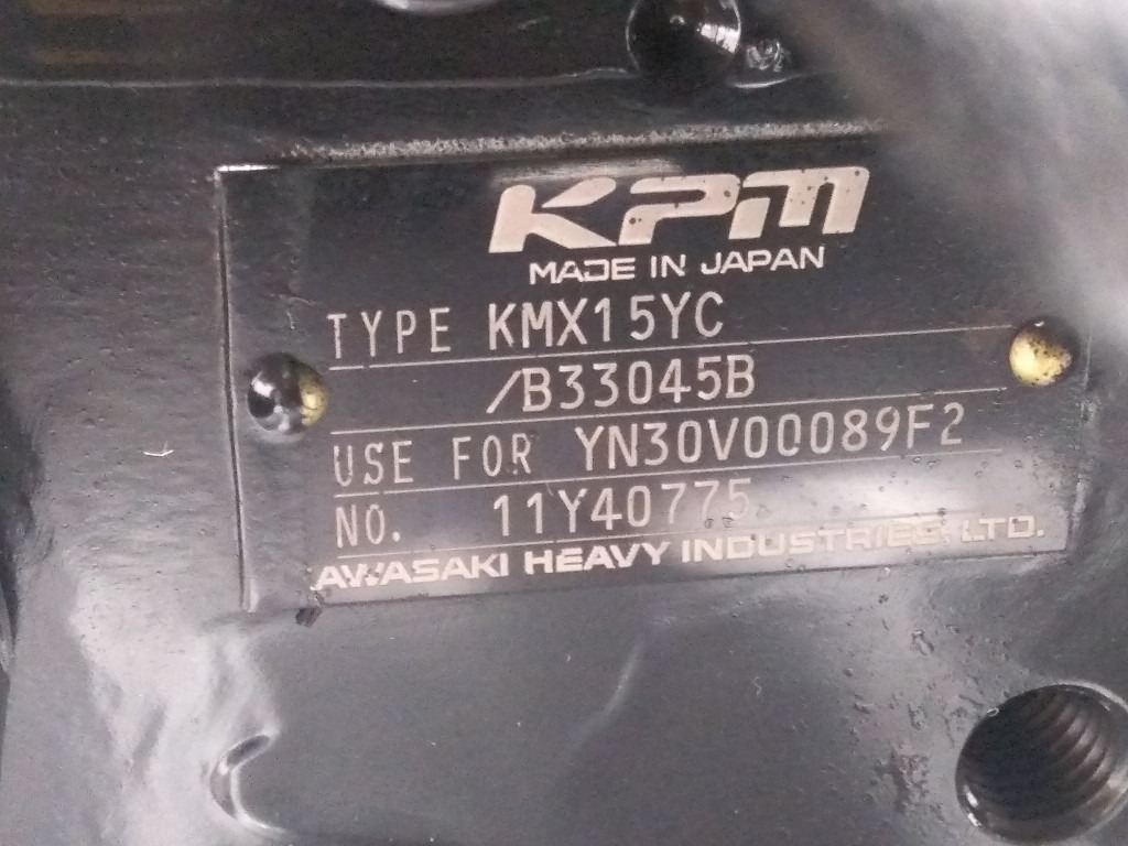 Kobelco YN30V00089F2 - KMX15YC/B44045B - Hydraulventil för Byggmaskiner: bild 1 Kobelco YN30V00089F2 - KMX15YC/B44045B - Hydraulventil för Byggmaskiner: bild 1