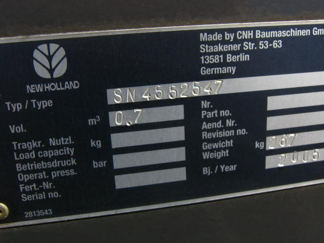 New Holland Unknown - - Lastarskopa: bild 3 New Holland Unknown - - Lastarskopa: bild 3