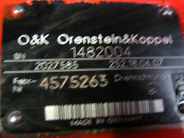 O&K 2027585 - - Hydraulpump för Byggmaskiner: bild 2 O&K 2027585 - - Hydraulpump för Byggmaskiner: bild 2
