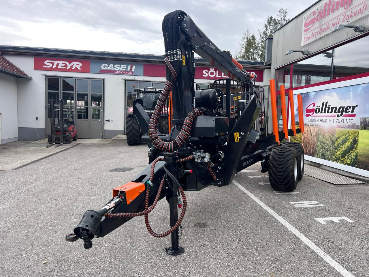 Ny Skogsvagn BMF BMF 10T2 mit BMF 850 HP Kran: bild 6