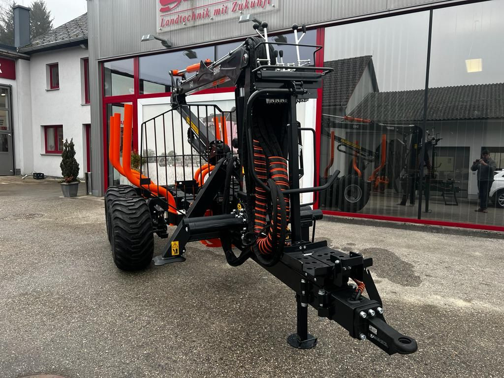 Ny Skogsvagn BMF BMF 7T1 mit BMF 540 Kran: bild 12