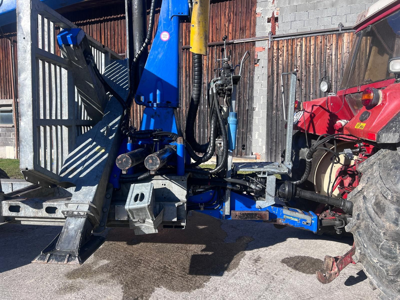 Skogsvagn Binderberger RW14 mit Penz BP 8000L Kran: bild 19