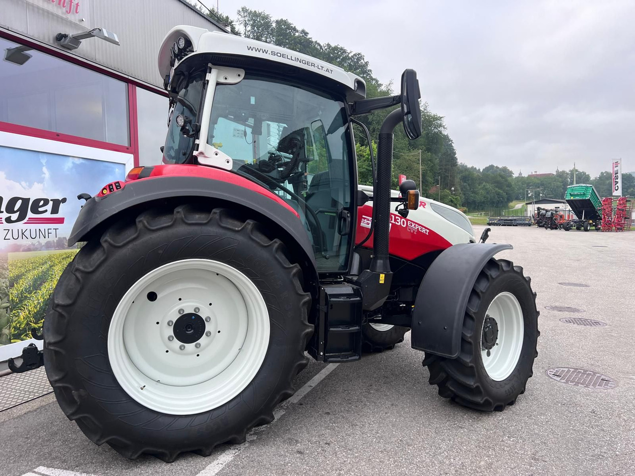 Steyr 4130 Expert CVT - Traktor: bild 5 Steyr 4130 Expert CVT - Traktor: bild 5