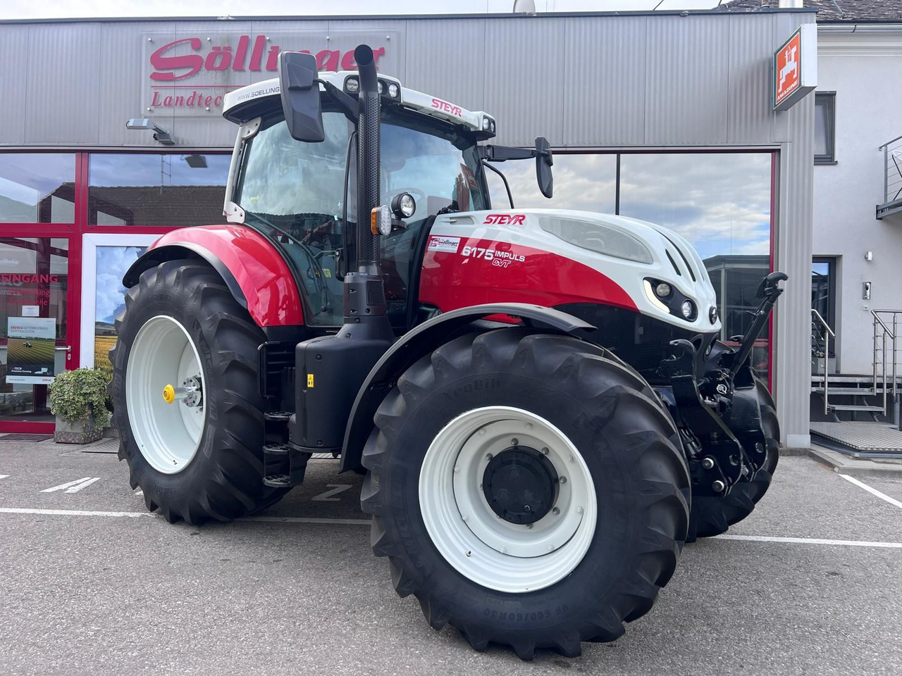 Steyr 6175 Impuls CVT - Traktor: bild 1 Steyr 6175 Impuls CVT - Traktor: bild 1