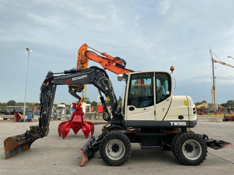 Terex TW95 - Grävmaskin på däck: bild 2 Terex TW95 - Grävmaskin på däck: bild 2