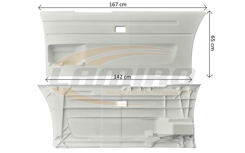 SCANIA R 6*4 / 6*2 SIDE BETWEEN AXES COVER LEFT SHORT 2027318 - Aerodynamik/ Spoiler: bild 1 SCANIA R 6*4 / 6*2 SIDE BETWEEN AXES COVER LEFT SHORT 2027318 - Aerodynamik/ Spoiler: bild 1