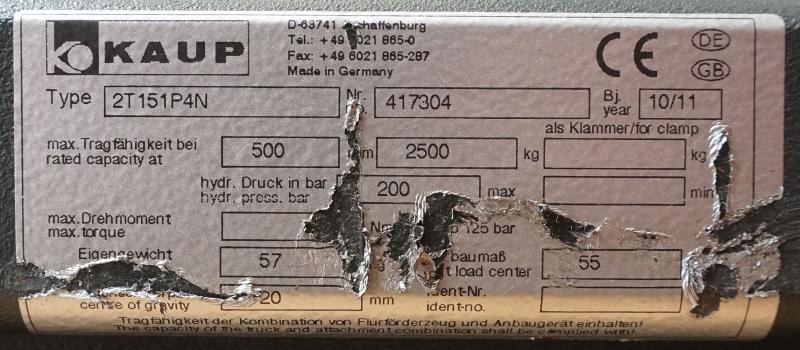 KAUP 2T151P4N - Gafflar: bild 4 KAUP 2T151P4N - Gafflar: bild 4