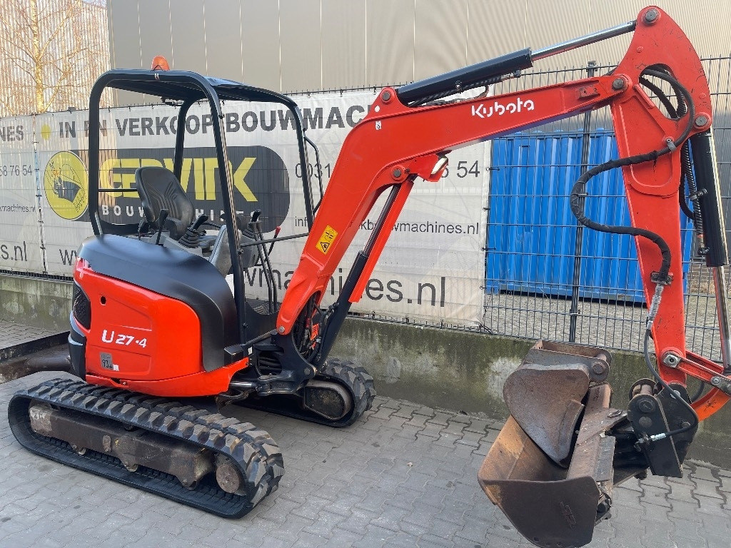 Kubota U 27-4 - Minigrävmaskin: bild 1 Kubota U 27-4 - Minigrävmaskin: bild 1