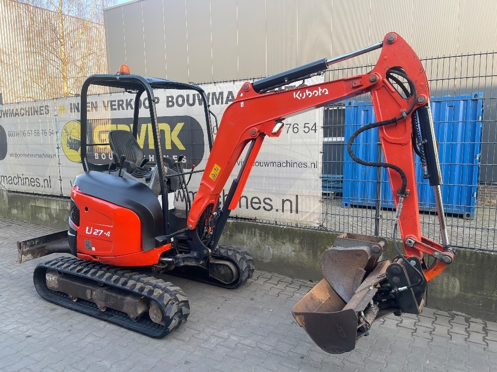 Kubota U 27-4 - Minigrävmaskin: bild 2 Kubota U 27-4 - Minigrävmaskin: bild 2