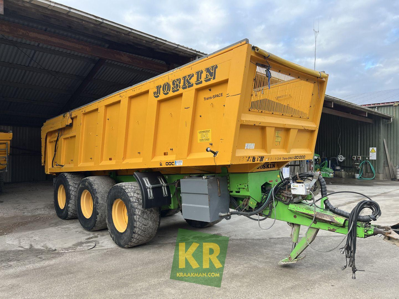 Joskin Trans-Space 2000 - Tippvagn för lantbruk: bild 1 Joskin Trans-Space 2000 - Tippvagn för lantbruk: bild 1