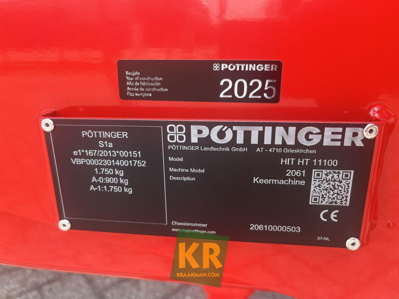 Pottinger HIT HT 11100 - Hövändare: bild 1 Pottinger HIT HT 11100 - Hövändare: bild 1