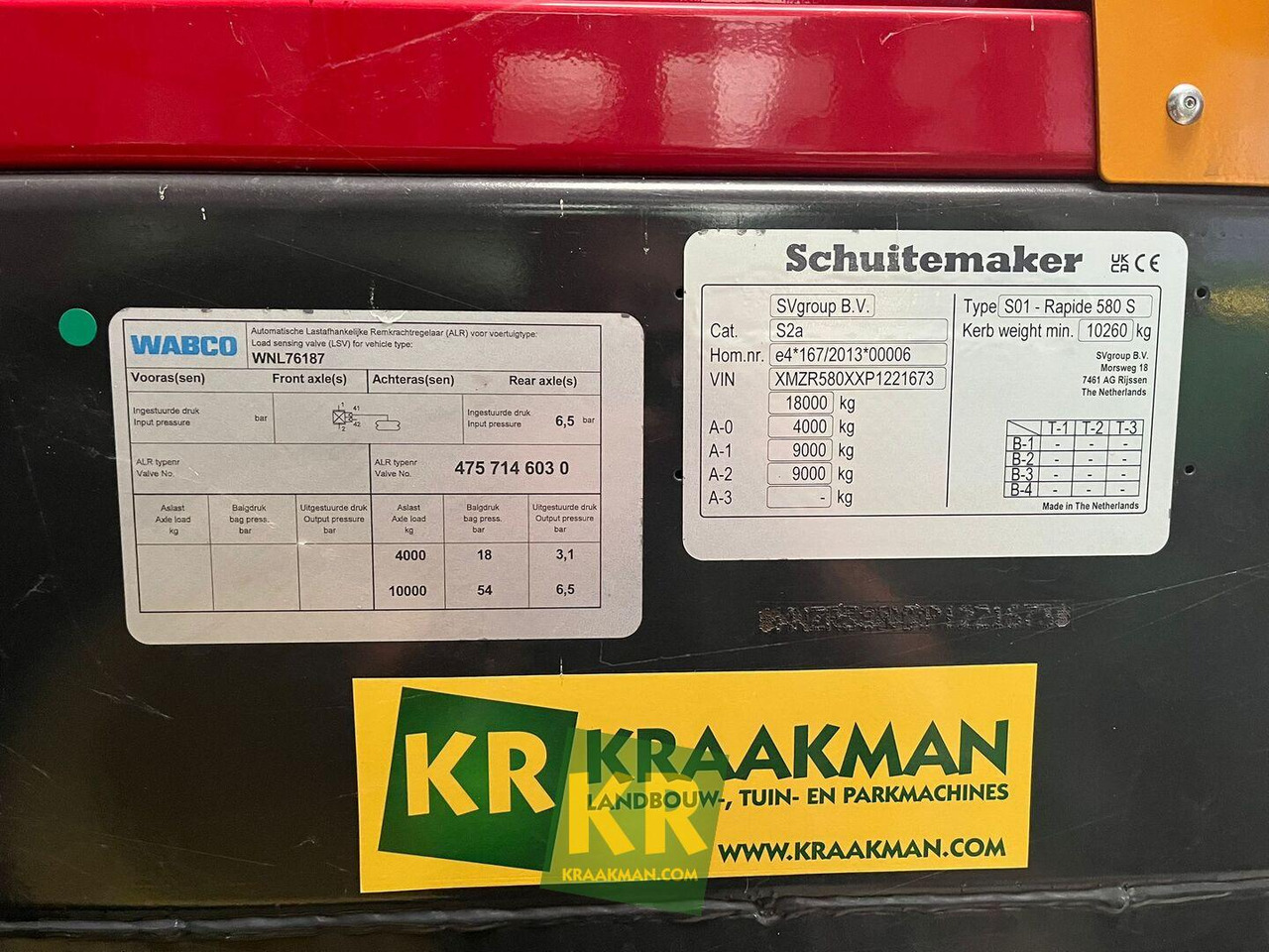 Rapide 580 Schuitemaker - Ensilagevagn: bild 2 Rapide 580 Schuitemaker - Ensilagevagn: bild 2
