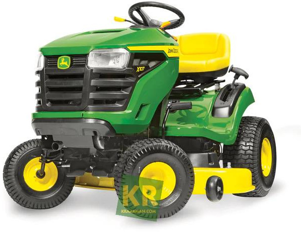X107 John Deere - Gräsklippare: bild 1 X107 John Deere - Gräsklippare: bild 1
