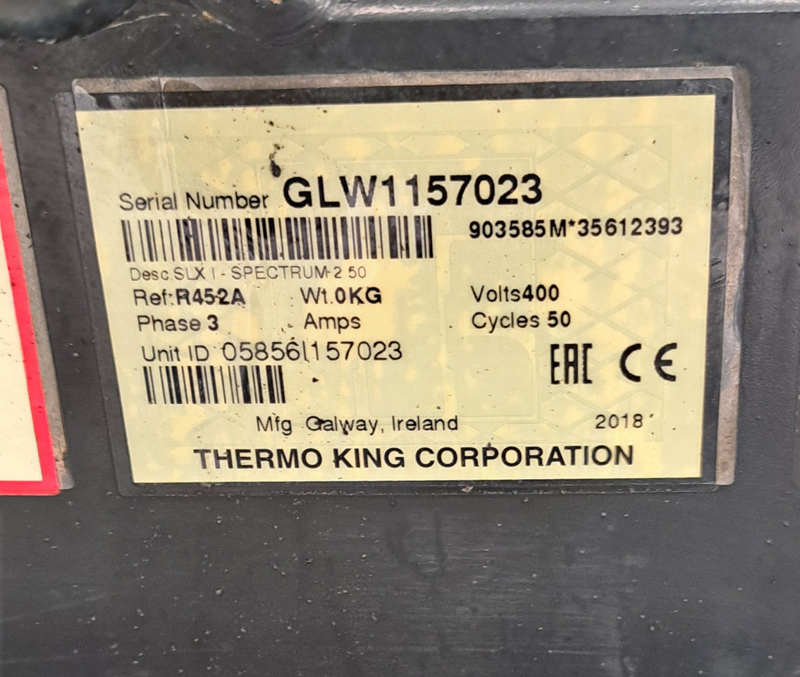 Thermo King SLXI Spectrum - Kylanläggning: bild 2 Thermo King SLXI Spectrum - Kylanläggning: bild 2