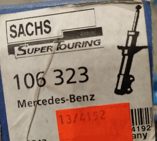AMORTYZATOR KABINY 106323 SACHS 6733170203 6733170303 MERCEDES 814 817 1114 1117 1314 LK/LN2 - Hyttfjädring: bild 2 AMORTYZATOR KABINY 106323 SACHS 6733170203 6733170303 MERCEDES 814 817 1114 1117 1314 LK/LN2 - Hyttfjädring: bild 2