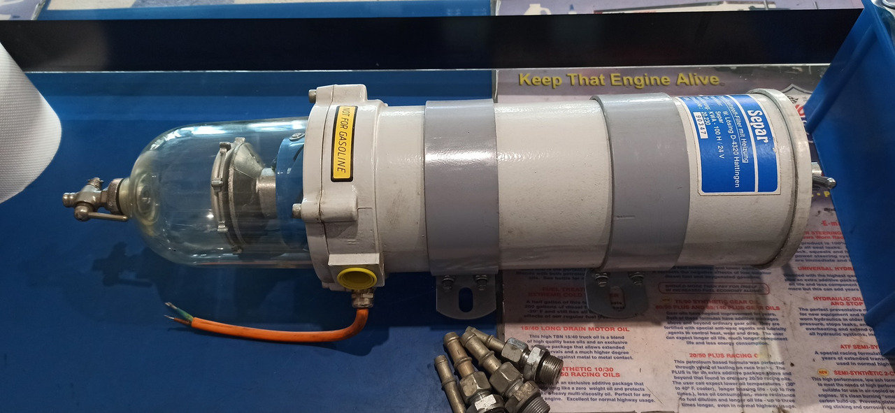 Fuel water separator SEPAR KWA 100H 24V - Bränslesystem för Övrig maskin: bild 1 Fuel water separator SEPAR KWA 100H 24V - Bränslesystem för Övrig maskin: bild 1