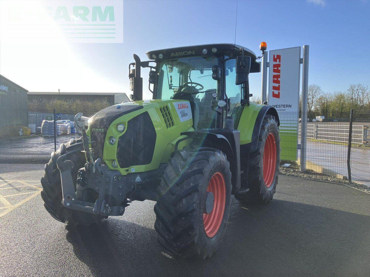 CLAAS ARION 650 CEBIS - Traktor: bild 4 CLAAS ARION 650 CEBIS - Traktor: bild 4